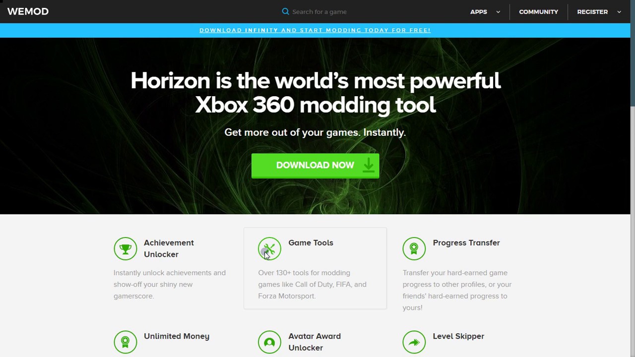 horizon xbox 360 modding tool